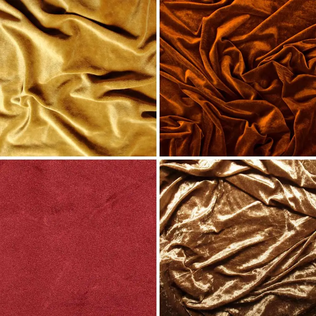 How many types of velvet fabric are there for home decor? Sheds Home