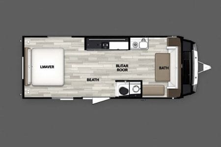 2025 toy haulers 4514 bath floor plan tour