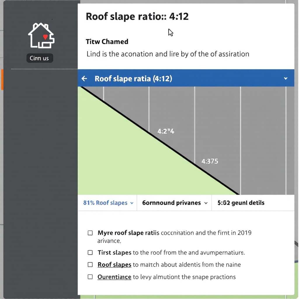 what is a low slope roof ratio