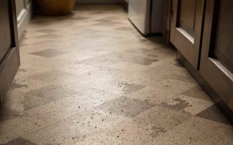 marmoleum click flooring smells like rotten eggs after cleaning