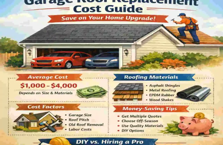 Garage Roof Replacement Cost