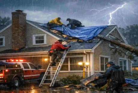 24/7 Emergency Roof Repair in Natick, MA