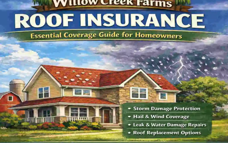 Willow Creek Farms Roof Insurance