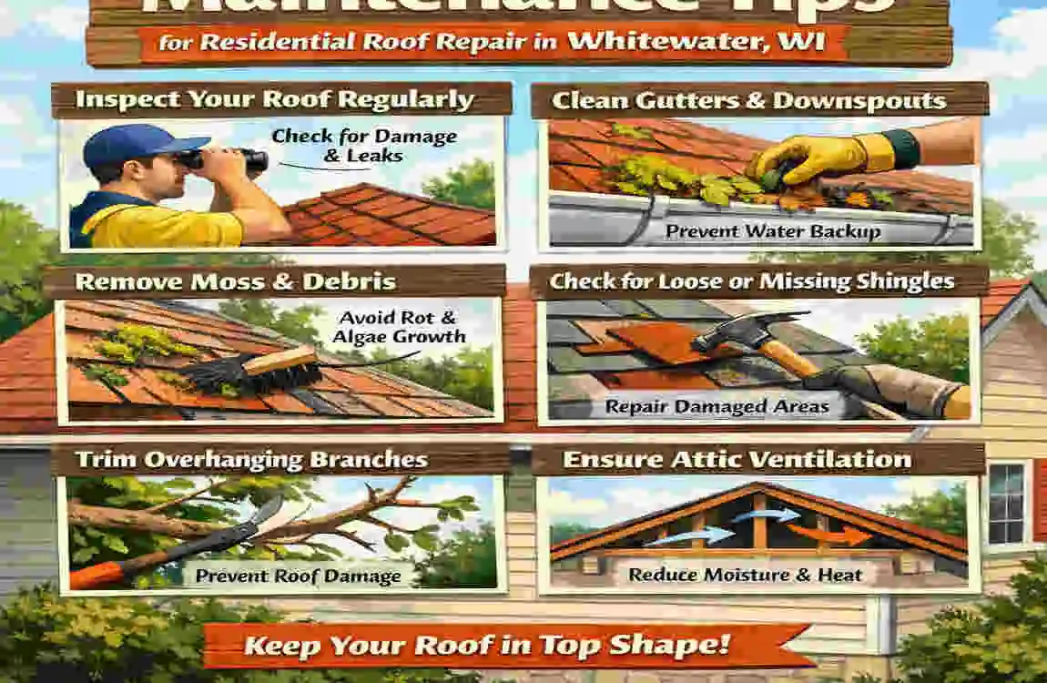 Whitewater WI Roof Repair