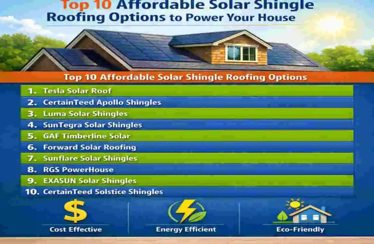 Affordable Solar Shingle Roofing