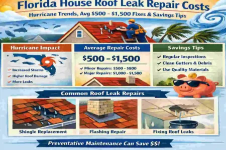 Florida House Roof Leak Repair Costs: