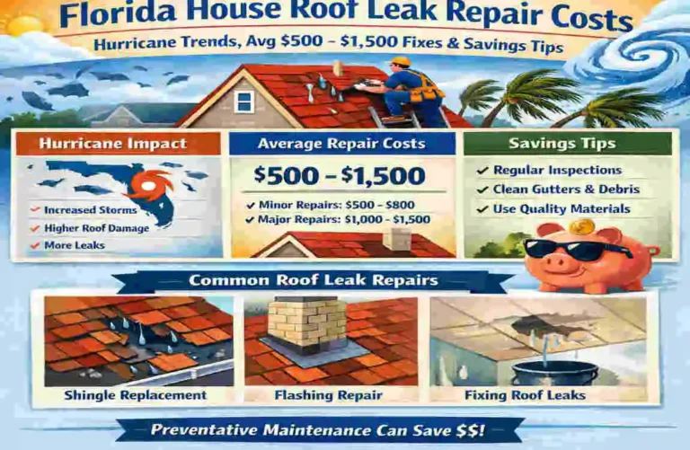 Florida House Roof Leak Repair Costs: