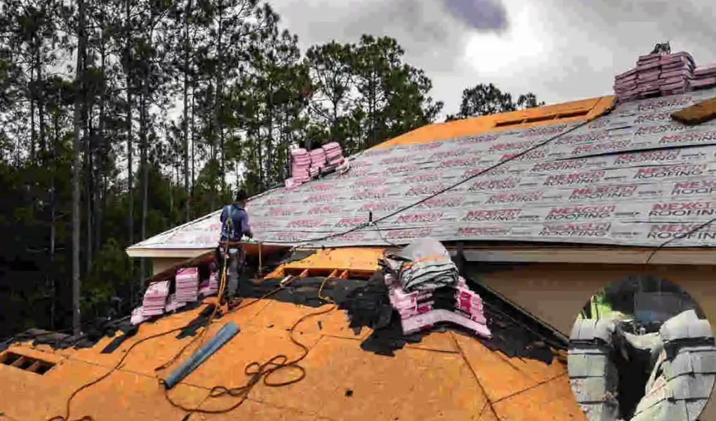 Wind Damage Roof Repair in Jacksonville: