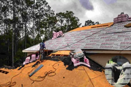 Wind Damage Roof Repair in Jacksonville: