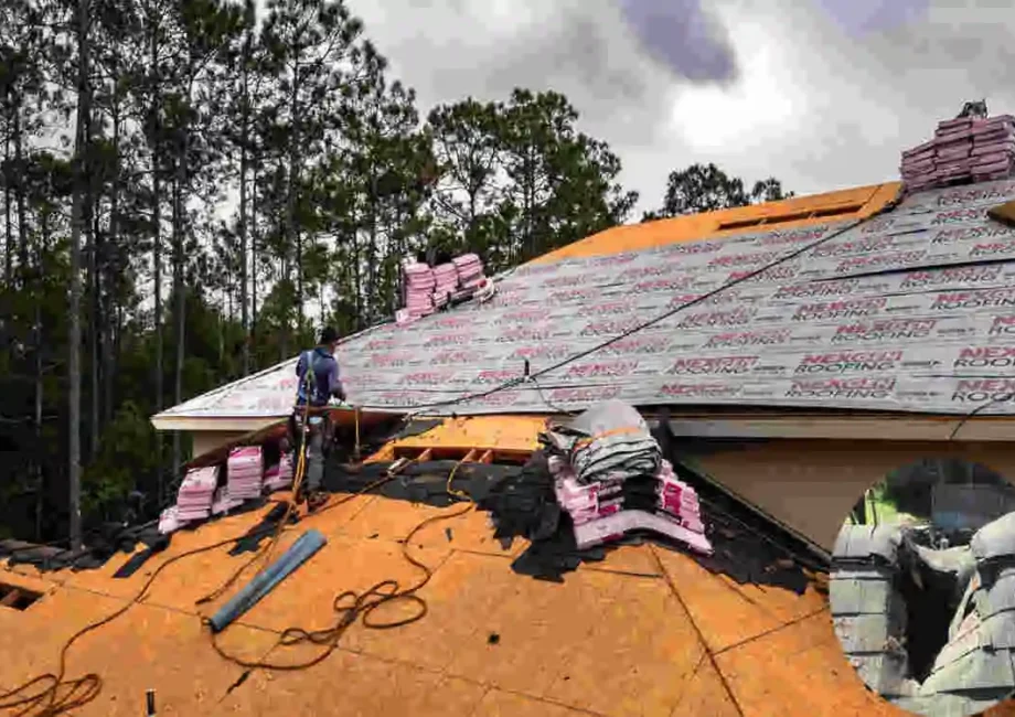 Wind Damage Roof Repair in Jacksonville: