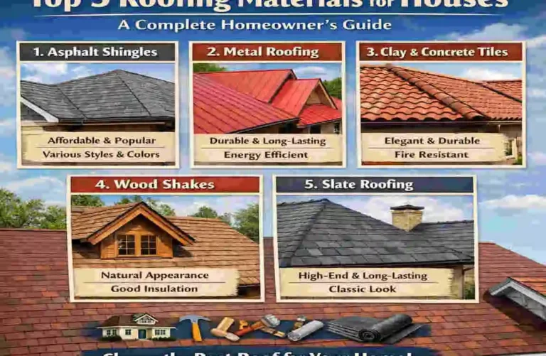What Are the Top 5 Roofing