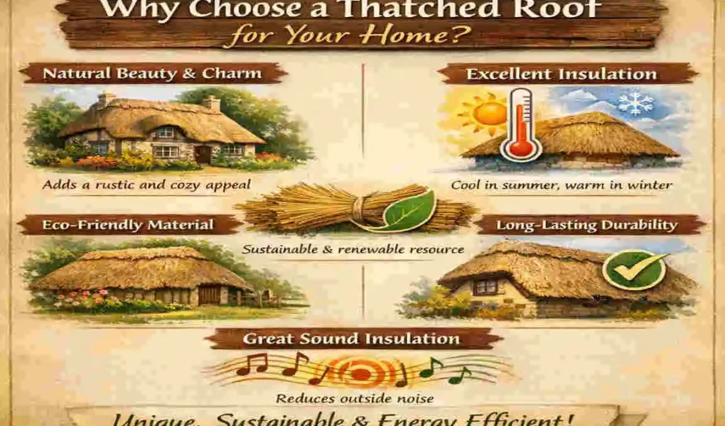 benefits of a thatched roof