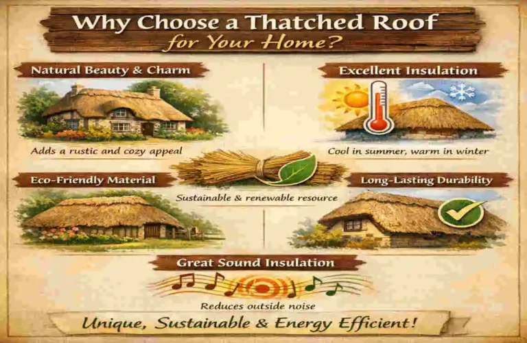 benefits of a thatched roof