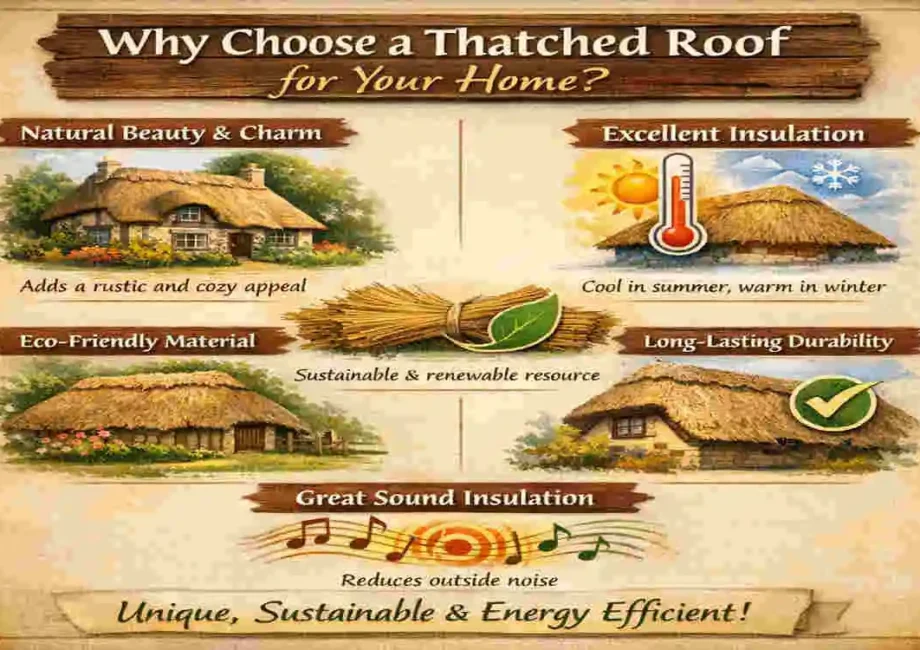 benefits of a thatched roof