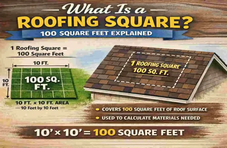what is a roofing square 100 square feet definition