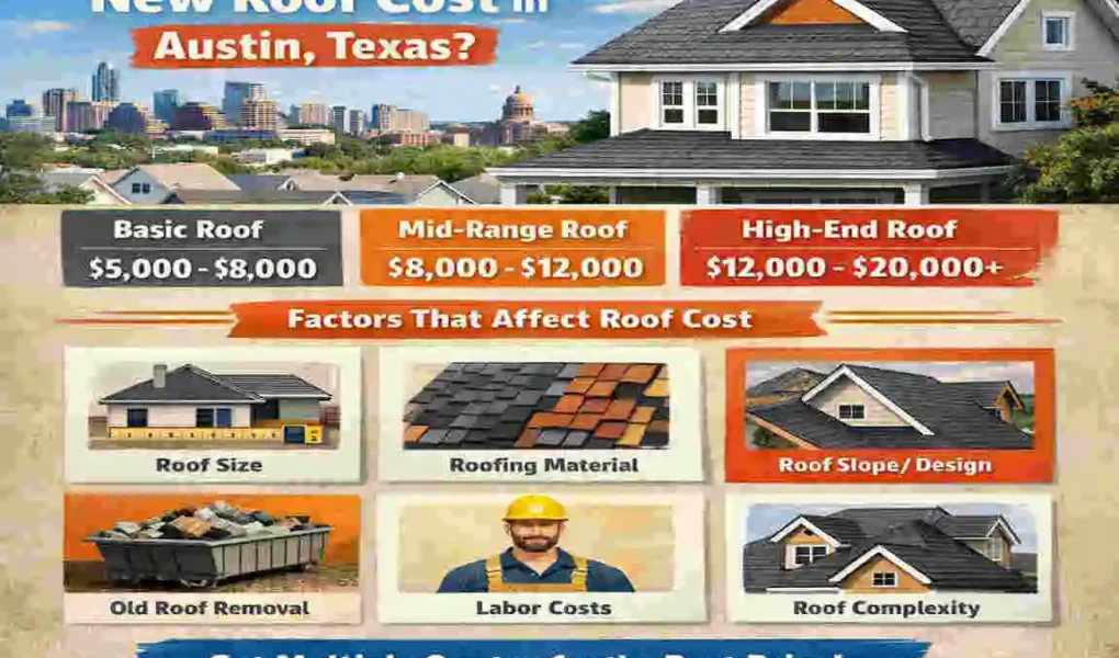 average roof replacement cost austin texas