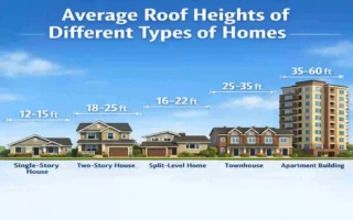 average roof height