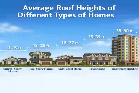 average roof height