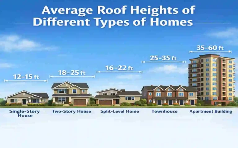 average roof height