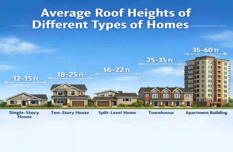 average roof height