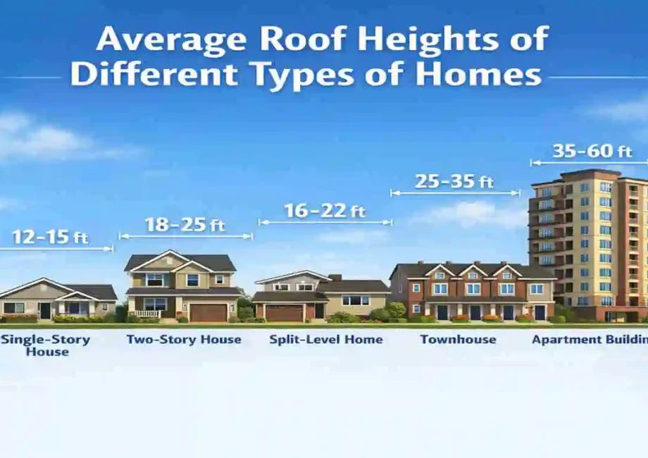 average roof height