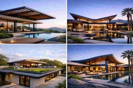 background roof at home