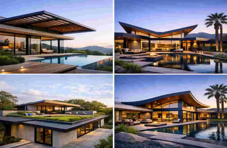 background roof at home