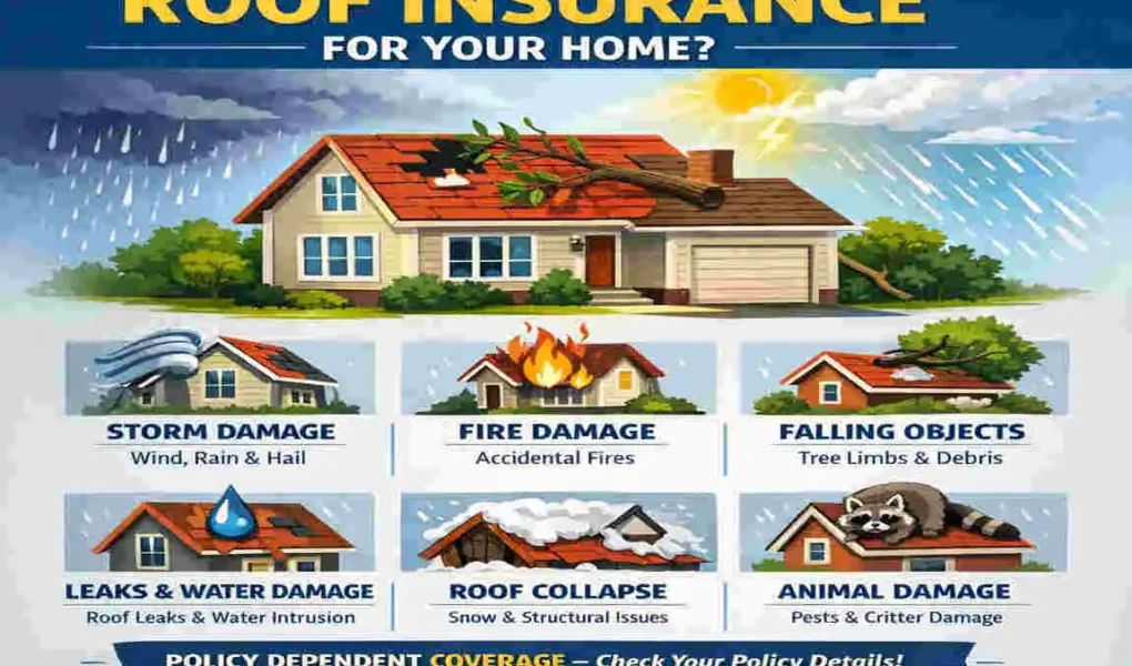 what is covered by roof insurance