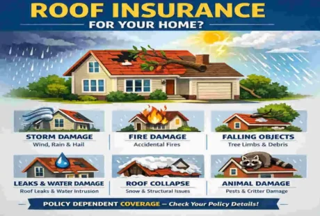 what is covered by roof insurance