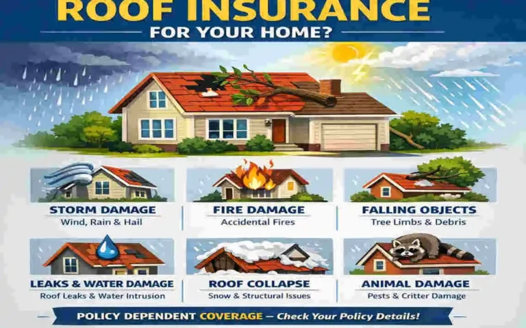 what is covered by roof insurance