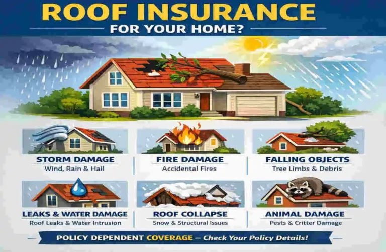 what is covered by roof insurance