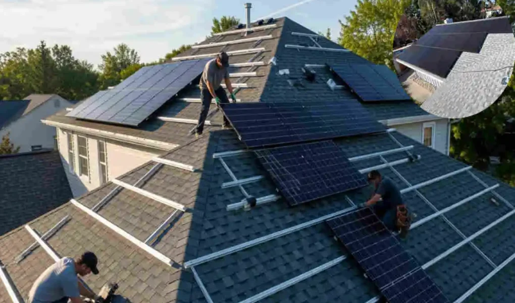roof replacement with solar panels cost