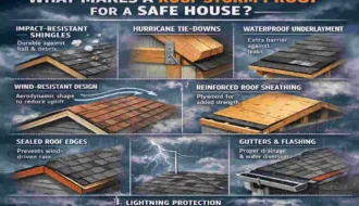 what makes a roof storm proof