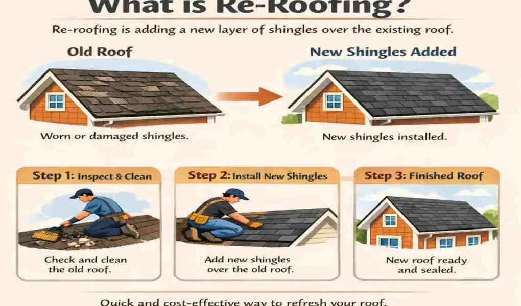 What Is Re-Roofing?