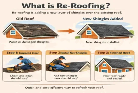 What Is Re-Roofing?