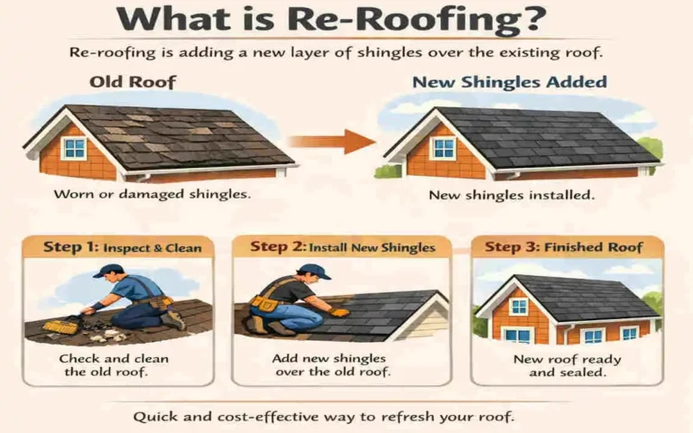 What Is Re-Roofing?
