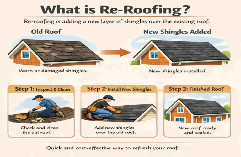 What Is Re-Roofing?