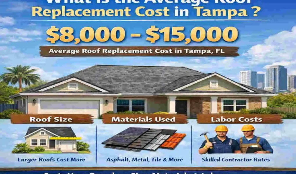 How much does it cost to replace a roof in Tampa?
