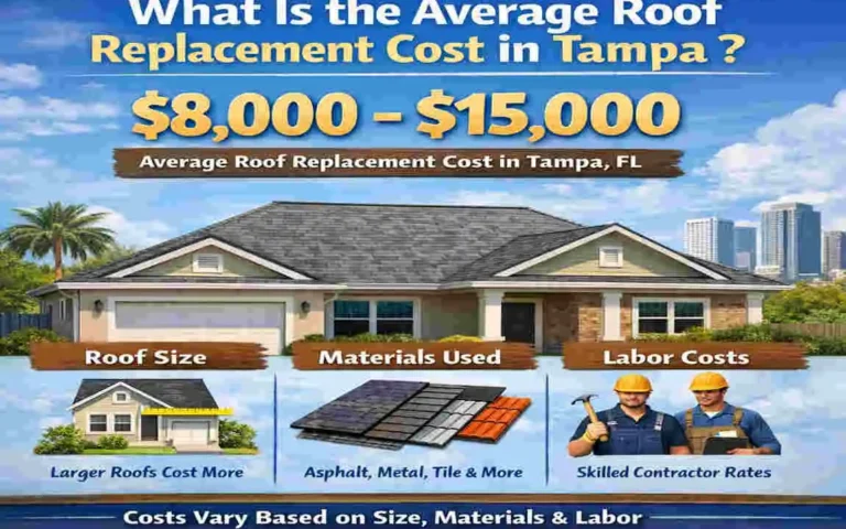 How much does it cost to replace a roof in Tampa?