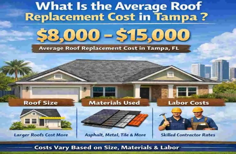 How much does it cost to replace a roof in Tampa?
