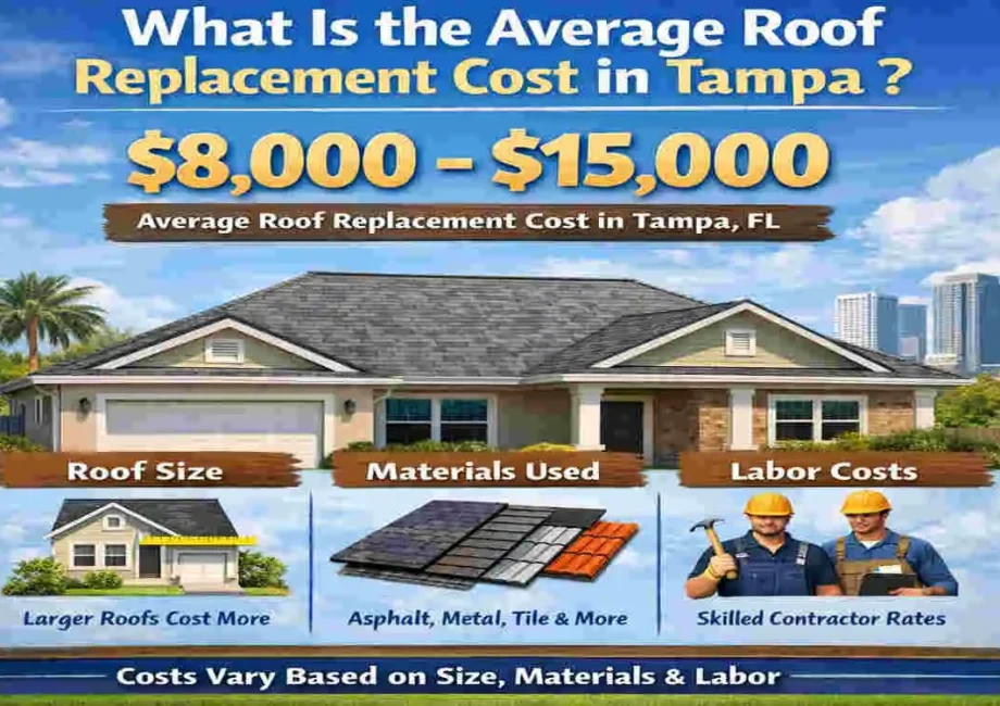 How much does it cost to replace a roof in Tampa?