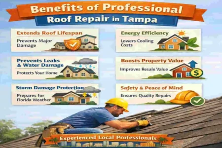 benefits of professional roof repair in tampa
