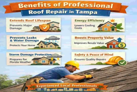 benefits of professional roof repair in tampa