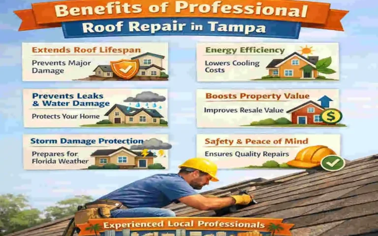 benefits of professional roof repair in tampa