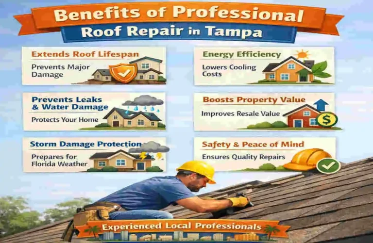 benefits of professional roof repair in tampa