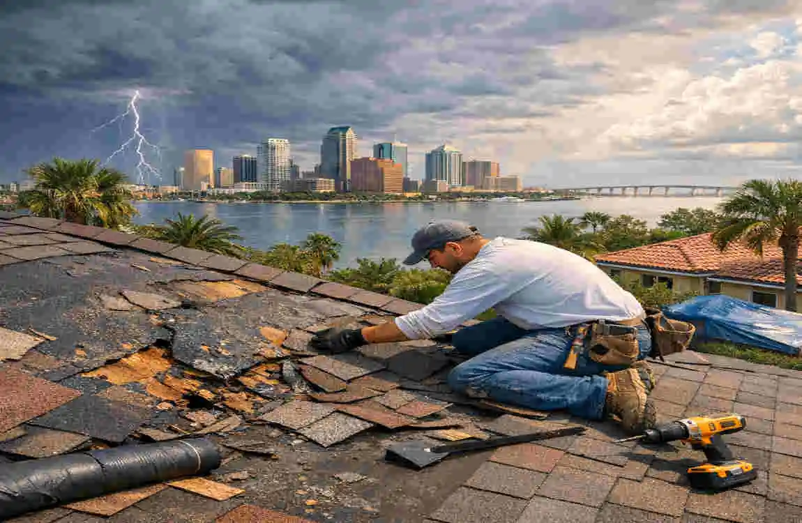 benefits of professional roof repair in tampa