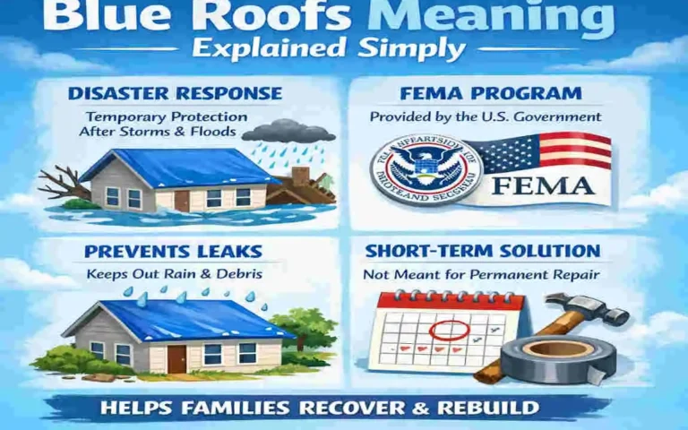 blue roofs meaning