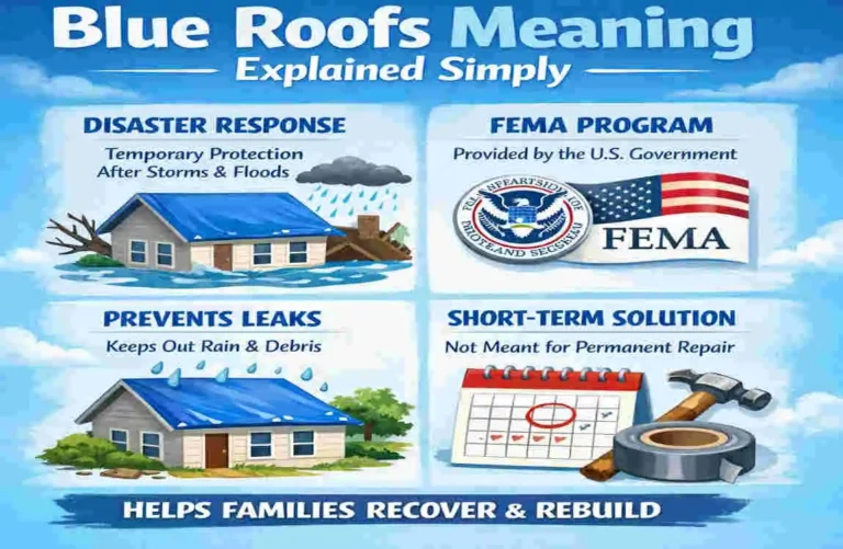 blue roofs meaning