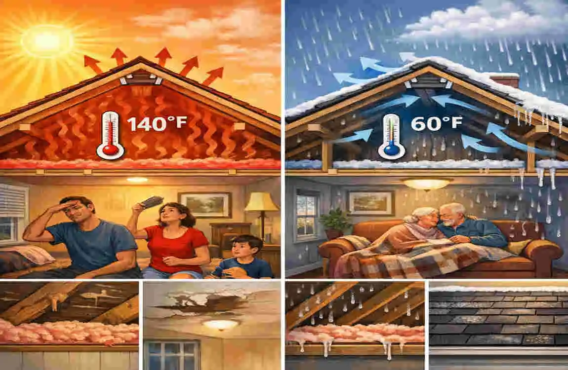 attic mold prevention roofing ventilation upgrades houston texas