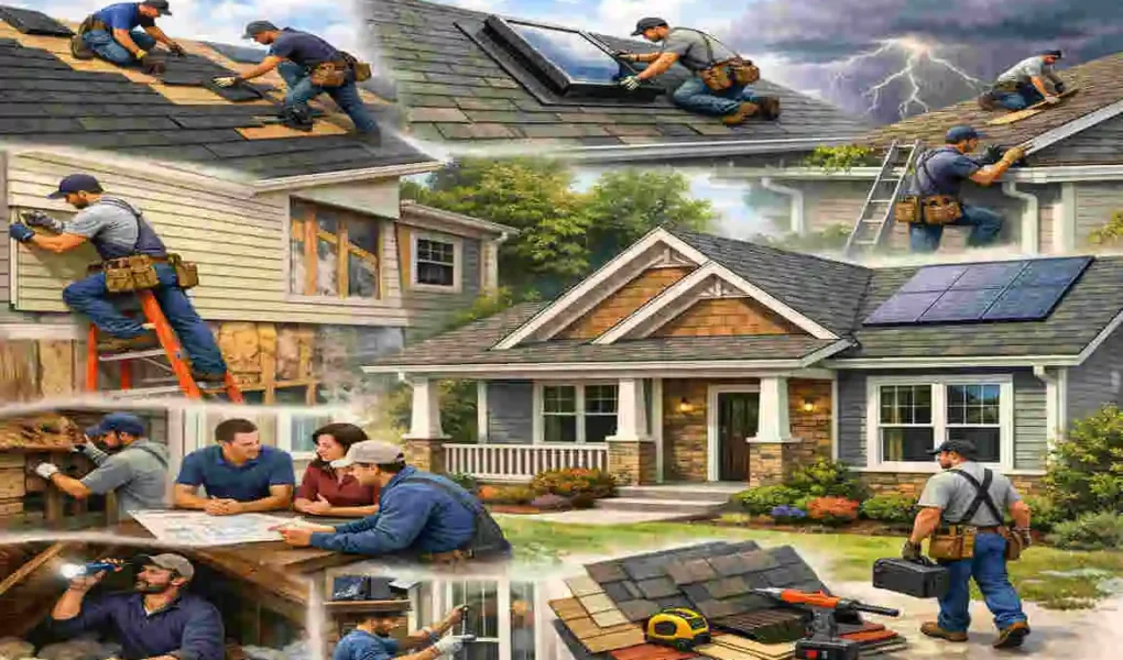 What Do Roofing/Siding Contractors Do?
